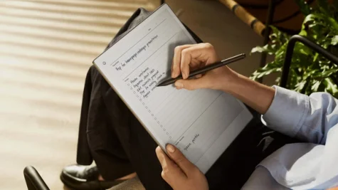 Daily to-dos template in use on a reMarkable Paper Pro
